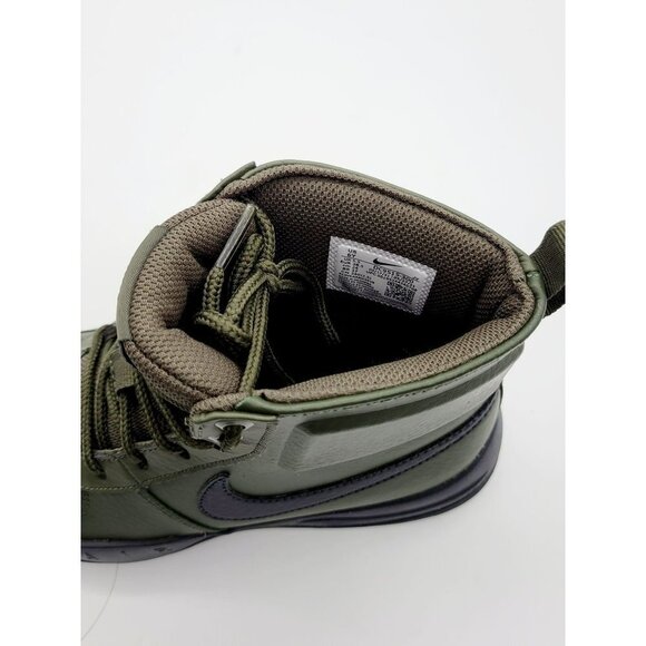 Nike Air Max Goaterra 2.0 Green Big Kid's Lace Up Boots Size 6Y - Picture 9 of 11